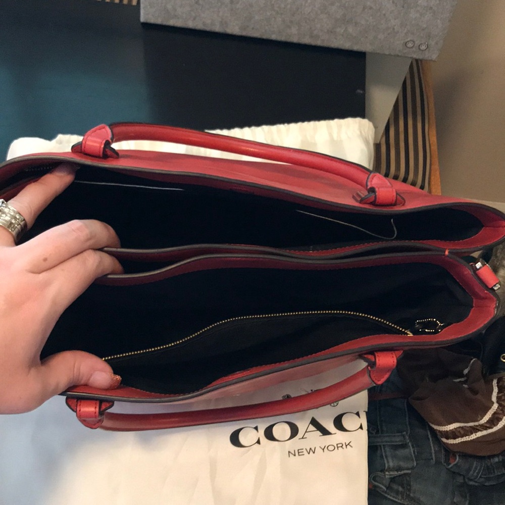 Pink Coach Tote - Picture 2 of 8